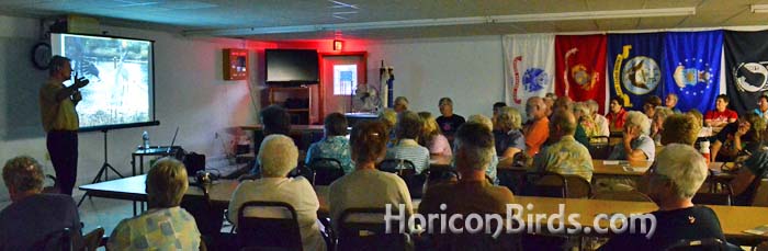 Joe Duff speaking in Princeton on 11 September 2013.  Photo by Pam Rotella