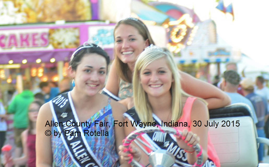 Enhanced photo of Indiana pageant winners, photo by Pam Rotella